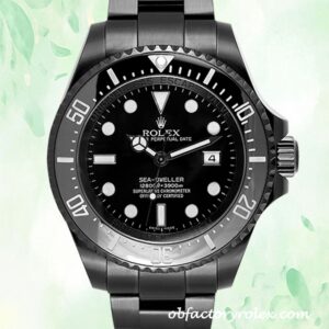 OB Rolex Sea-Dweller Men's 116660 Rolex Calibre 2813 Black-tone