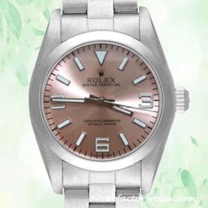 OB Rolex Oyster Perpetual 76080 Unisex Rolex Calibre 2836/2813 12mm Hands and Markers